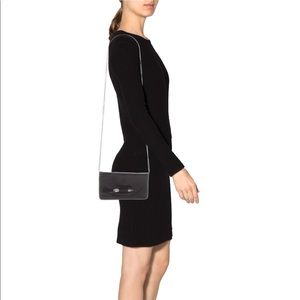 Mackage black zoey-c wallet chain bag